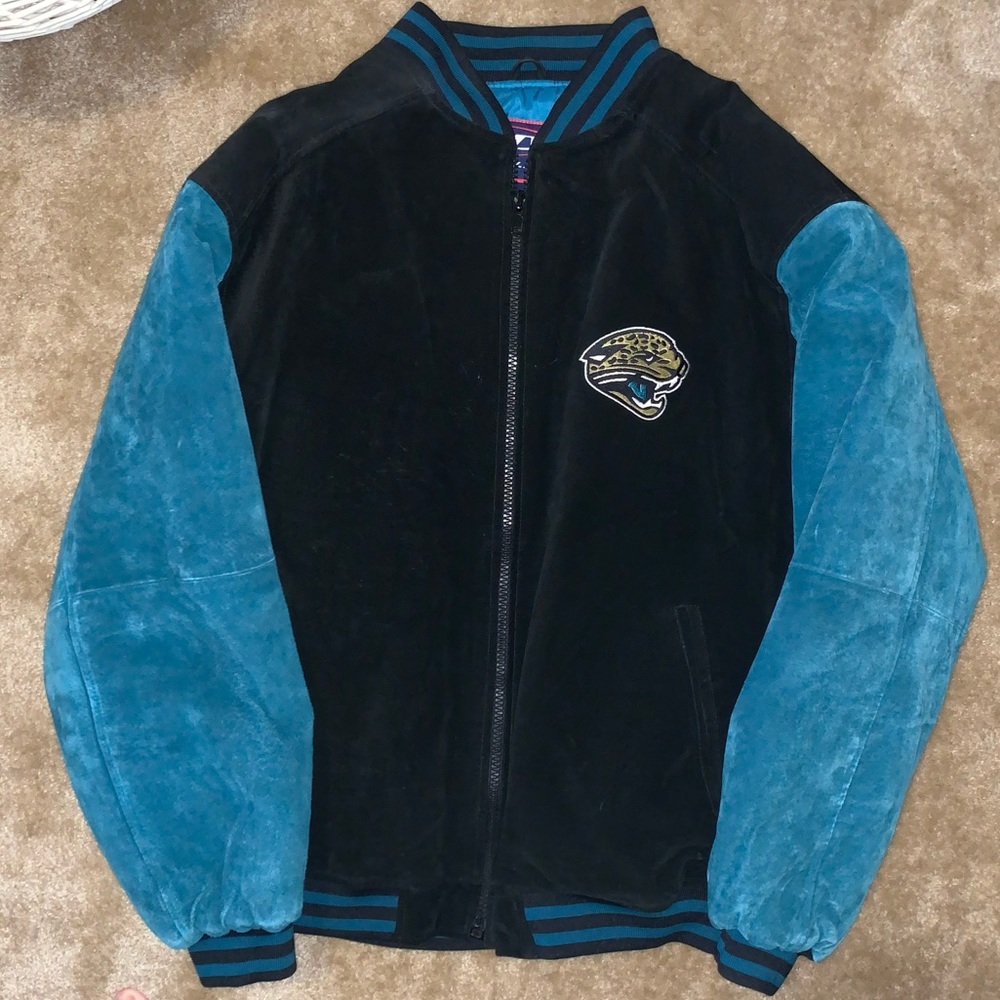 Vintage Jacksonville Jaguars Suede Jacket